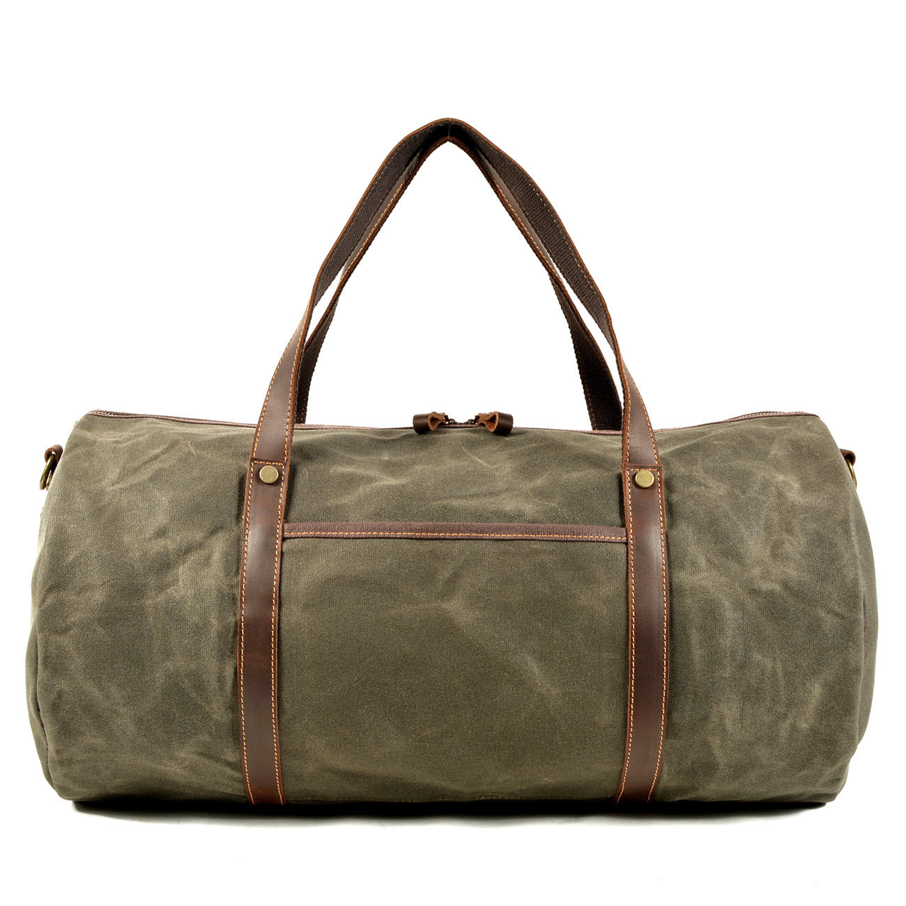 Vintage Foldable Large Storage Canvas Outdoor Duffle Bags 9824-Duffel Bags-Khaki-Free Shipping Leatheretro