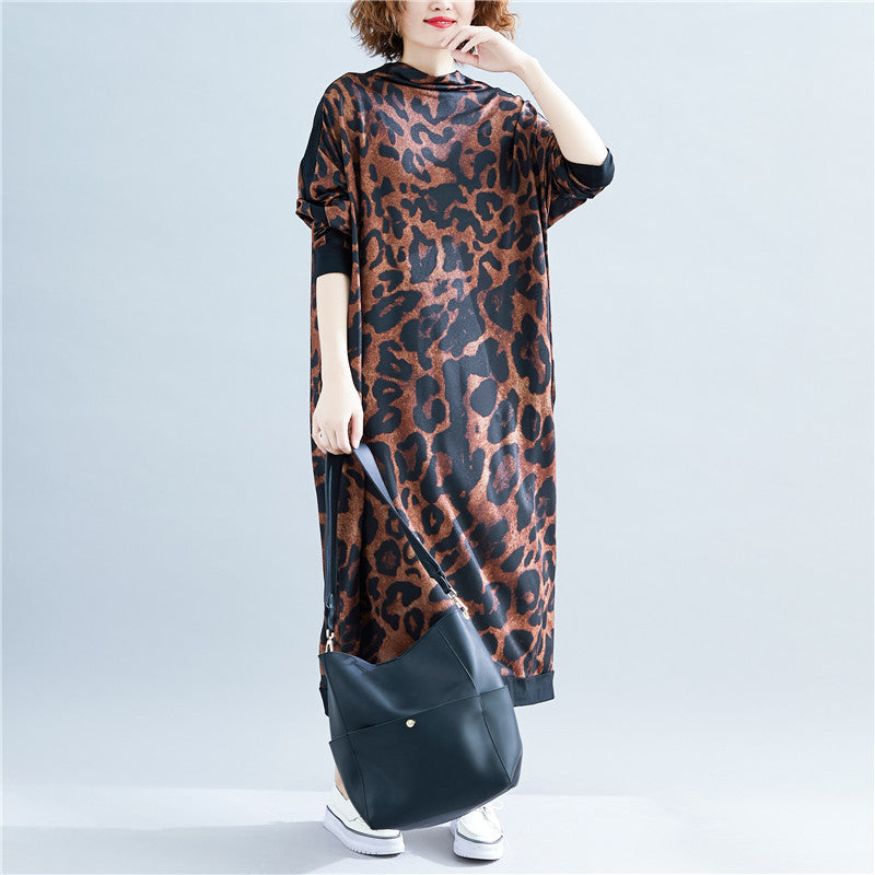 Plus Sizes Women Fall Long Dresses-Dresses-The same as picture-XL-Free Shipping Leatheretro