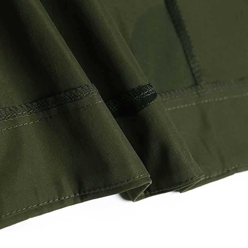 Casual Irregular Dot Print Batwing Coats for Women-Coats & Jackets-Black-One Size-Free Shipping Leatheretro