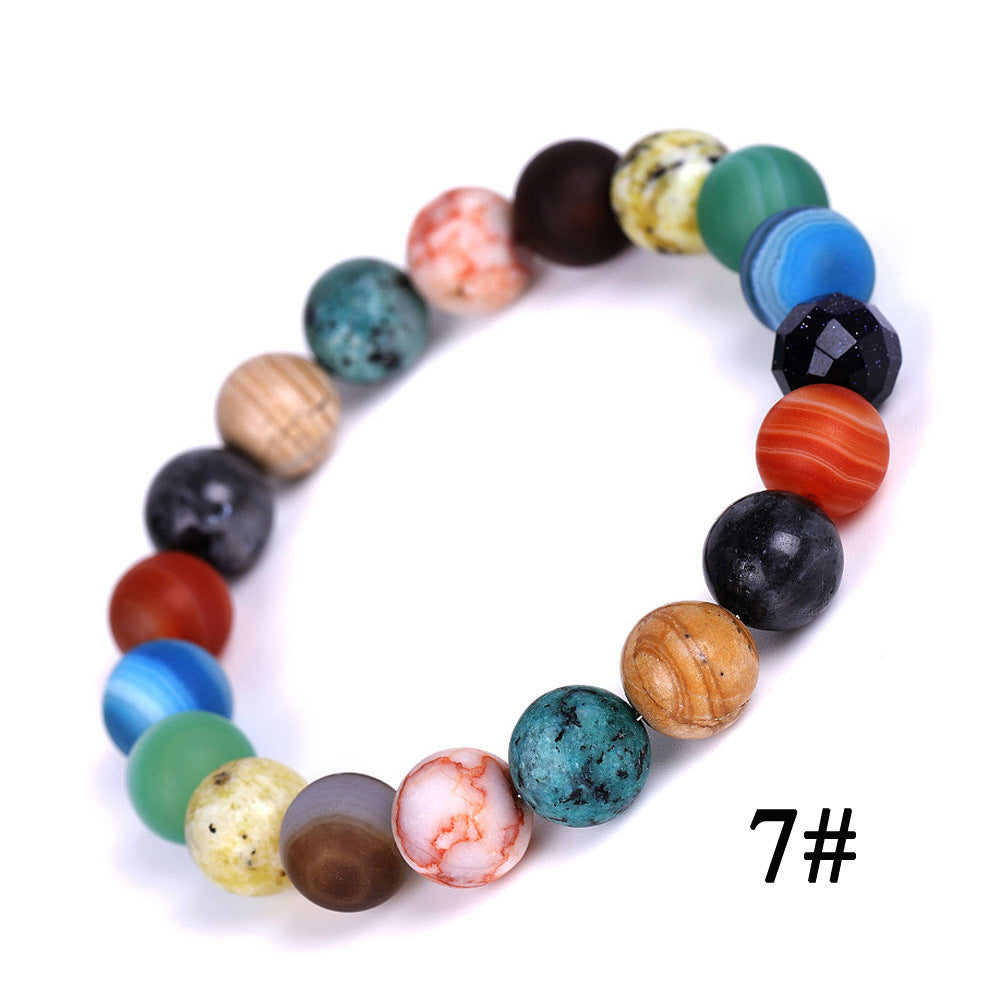 Solar System Sky String Beads Women Bracelets-Bracelets-1#-Free Shipping Leatheretro