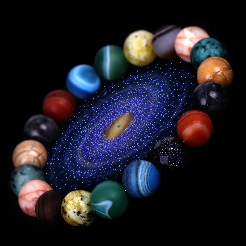 Solar System Sky String Beads Women Bracelets-Bracelets-1#-Free Shipping Leatheretro