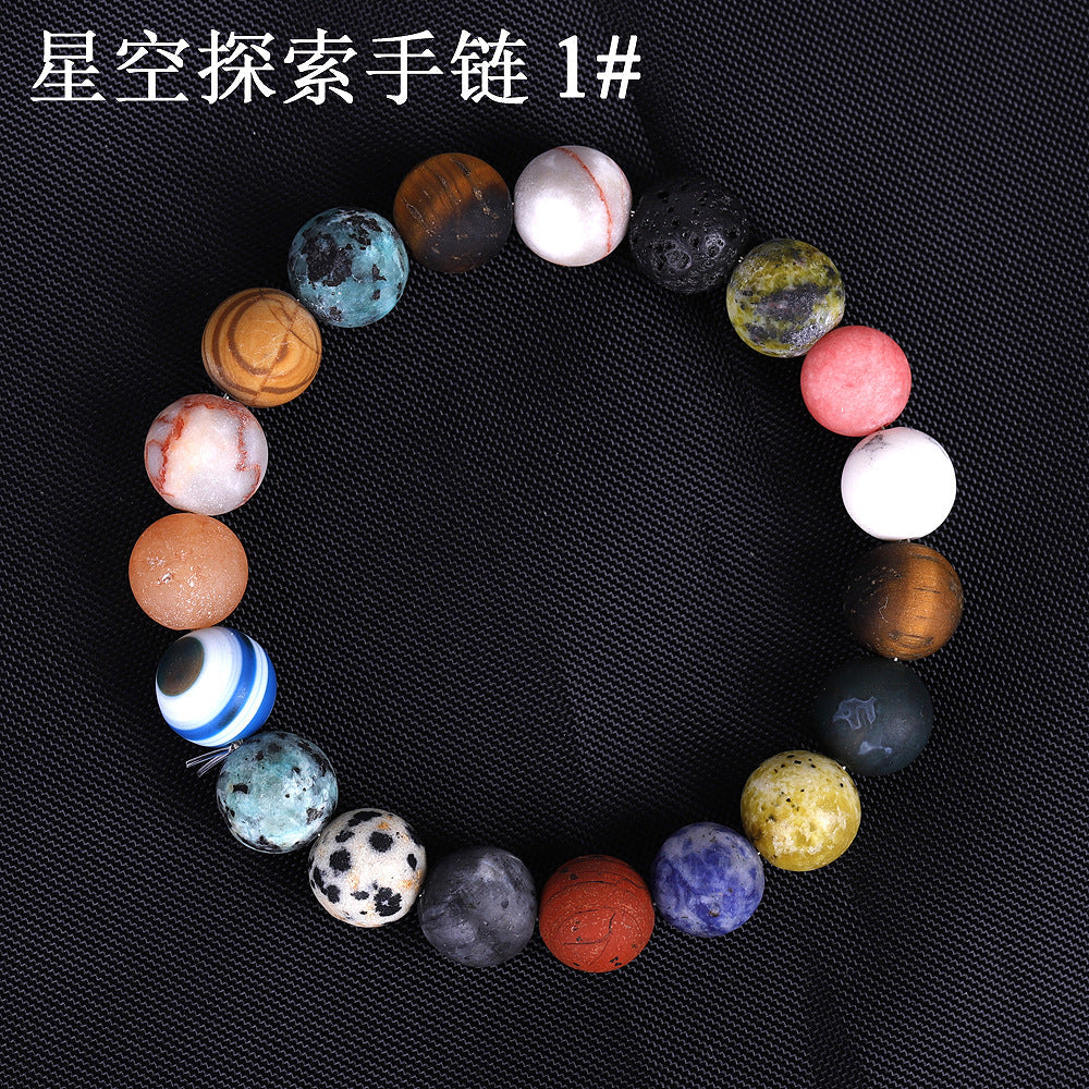 Solar System Sky String Beads Women Bracelets-Bracelets-1#-Free Shipping Leatheretro