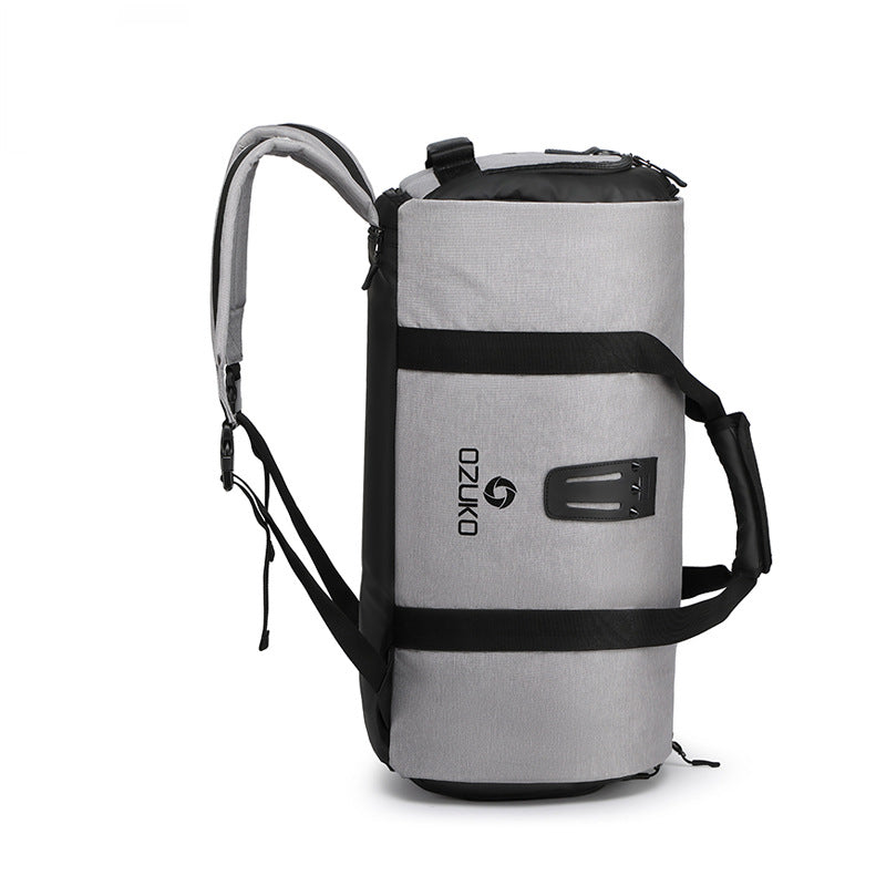 Waterprof Oxford Fabric Multifuctional Foldable Casual Traveling Bags 9209-Duffel Bags-Light Gray-Free Shipping Leatheretro