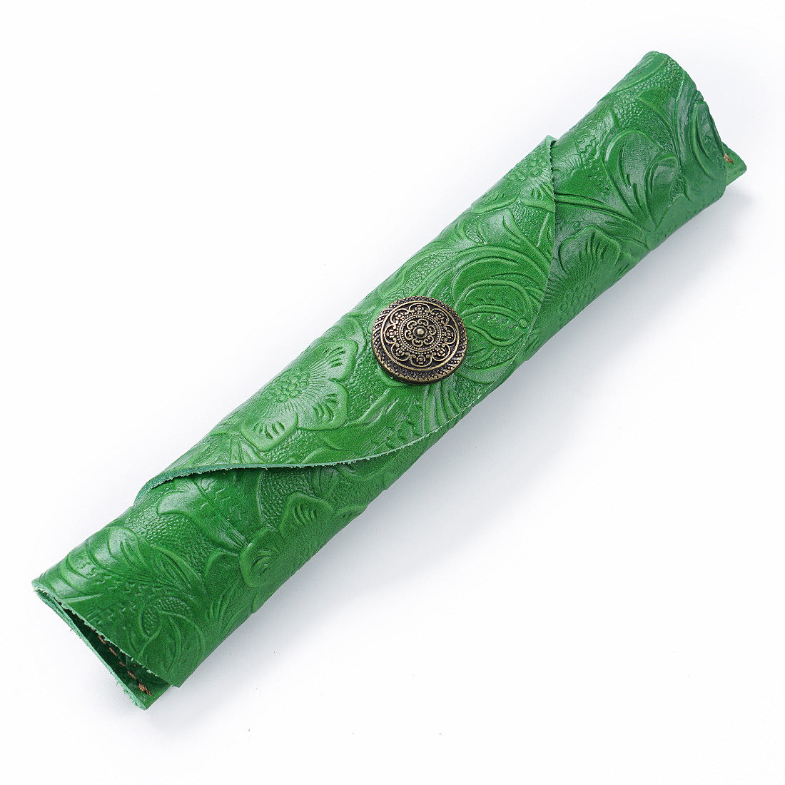 Vintage Handmade Leather Pen Protect Case P555-Handbags, Wallets & Cases-Black-Free Shipping Leatheretro