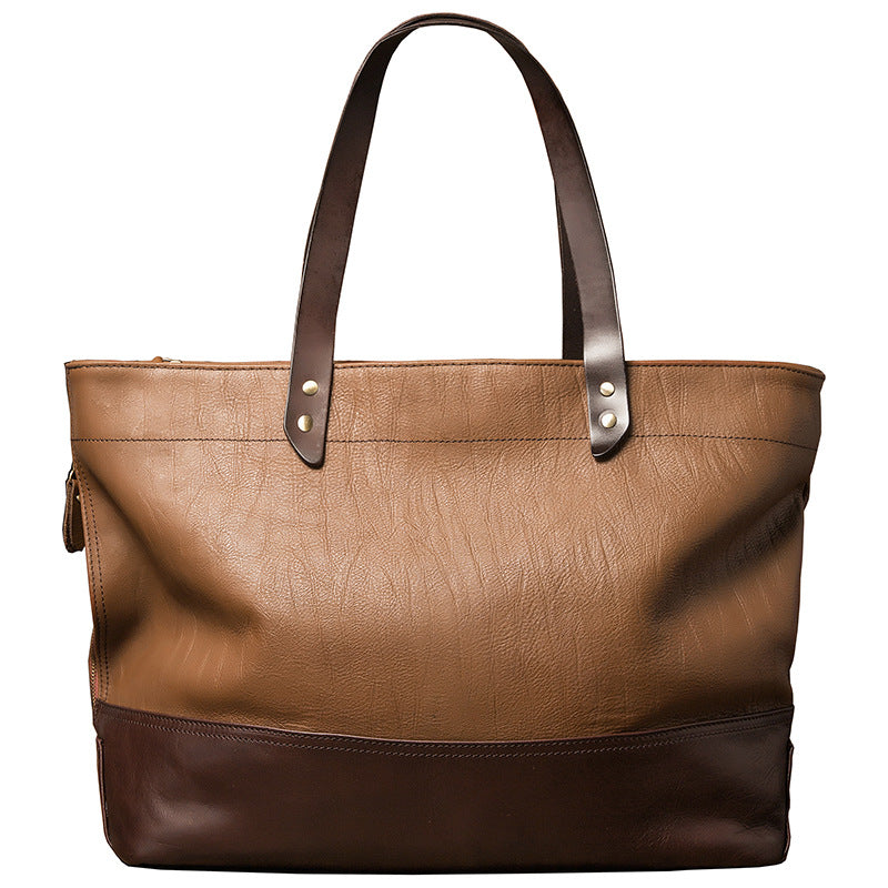 Women Fashon Leather Tote Handbags-Leather Handbags-Black-Free Shipping Leatheretro