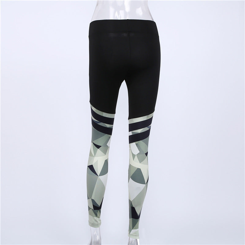 Camouflage Print Yoga Leggings for Women-The same as picture-S-Free Shipping Leatheretro