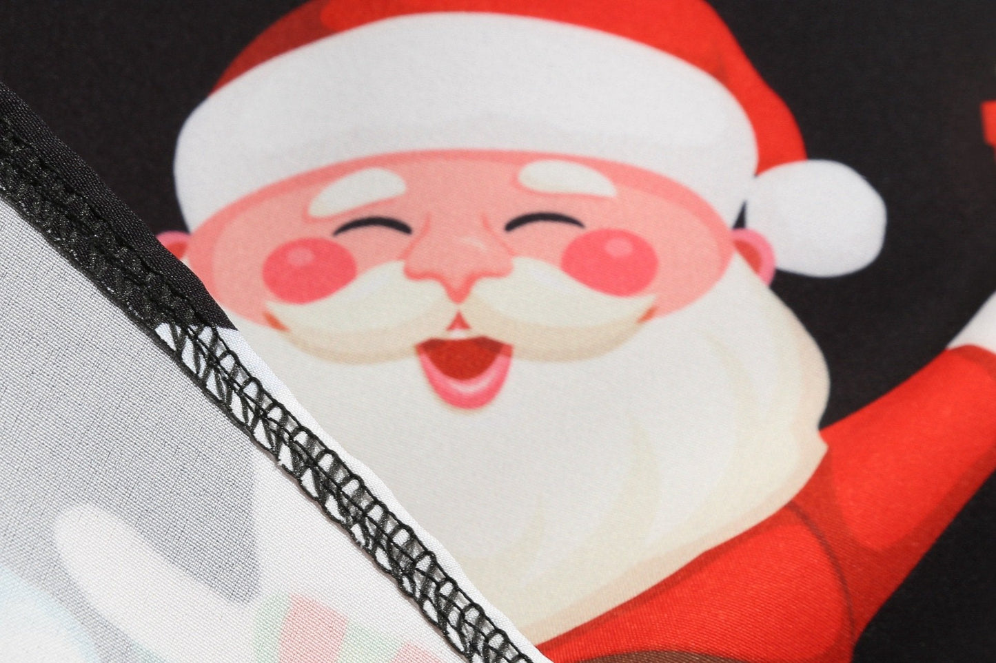 Christmas Snowman Vintage Long Sleeves Dresses-Vintage Dresses-Black-S-Free Shipping Leatheretro