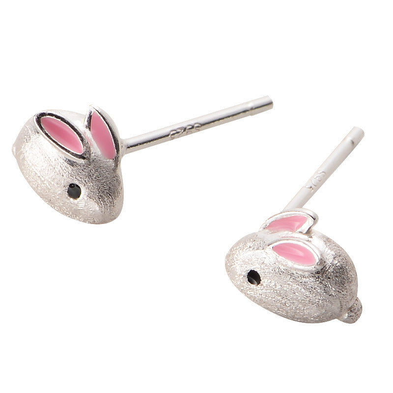 Lovely Small 3D Rabbit Design Earrings-Earrings-The same as picture-Free Shipping Leatheretro