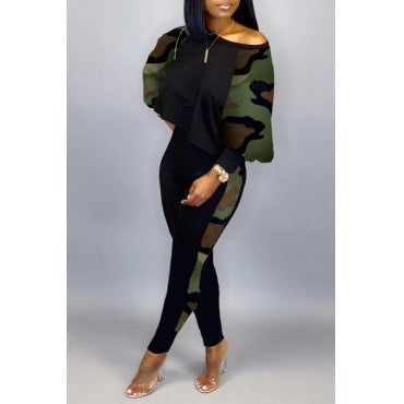 Fashion Camouflage Women Suits-Suits-A7065-1-S-Free Shipping Leatheretro