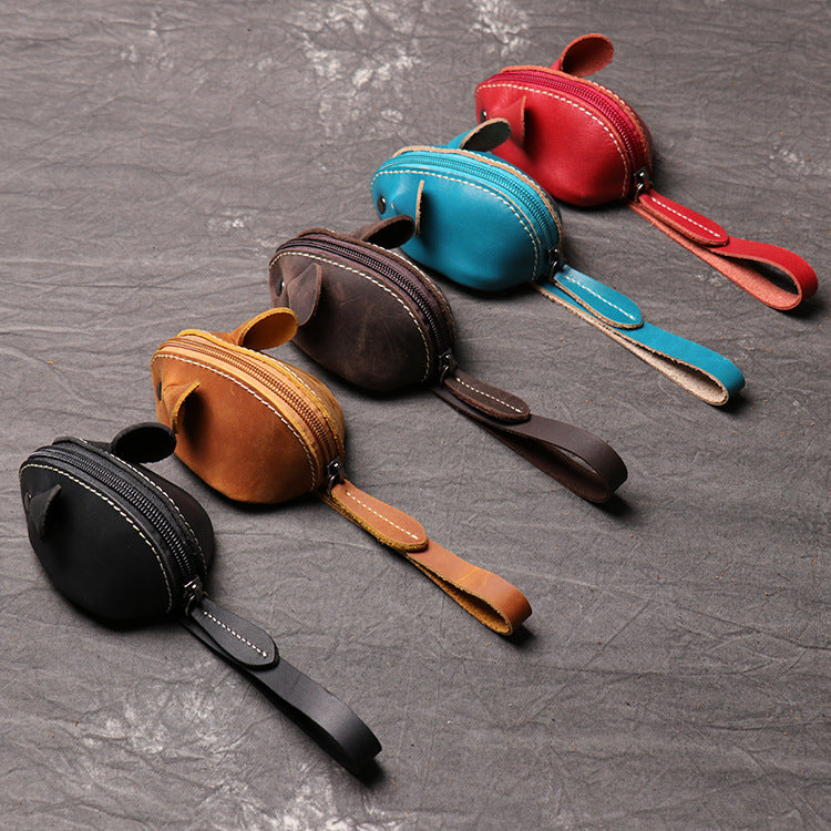 Lovely Rabbit Shape Keychain Case/Kids Change Purse-Handbags, Wallets & Cases-Red-Free Shipping Leatheretro