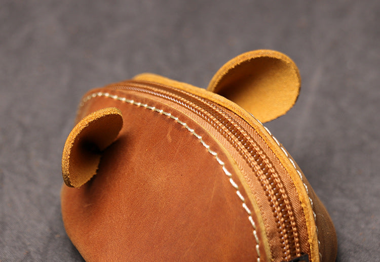 Lovely Rabbit Shape Keychain Case/Kids Change Purse-Handbags, Wallets & Cases-Red-Free Shipping Leatheretro