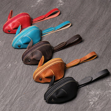 Lovely Rabbit Shape Keychain Case/Kids Change Purse-Handbags, Wallets & Cases-Red-Free Shipping Leatheretro