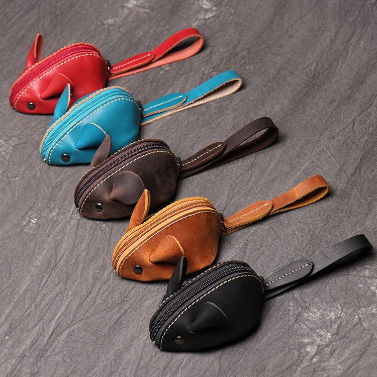 Lovely Rabbit Shape Keychain Case/Kids Change Purse-Handbags, Wallets & Cases-Red-Free Shipping Leatheretro