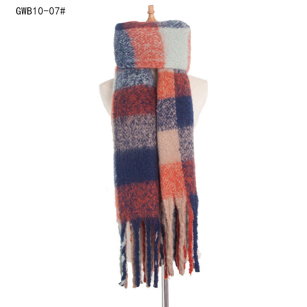Casual Warm Thick Winter Scarves-Scarves & Shawls-GWB10-07-190-200cm-Free Shipping Leatheretro