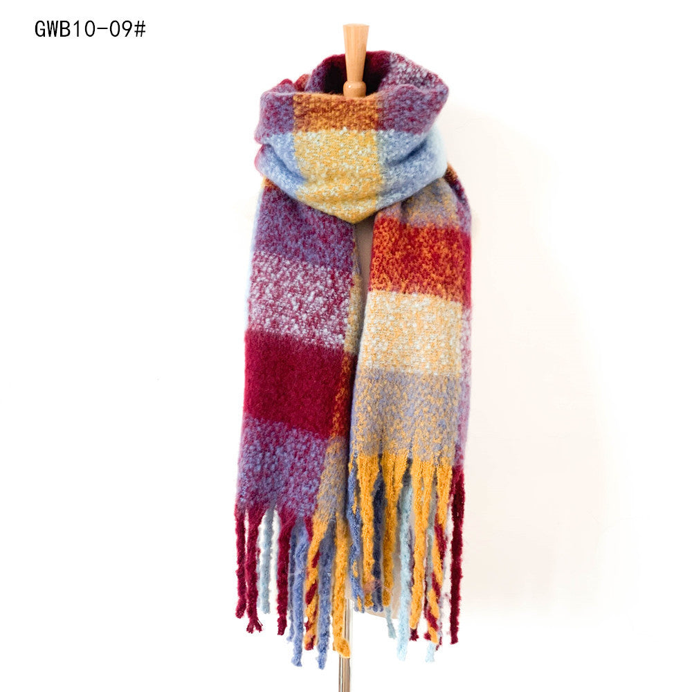 Casual Warm Thick Winter Scarves-Scarves & Shawls-GWB10-09-190-200cm-Free Shipping Leatheretro