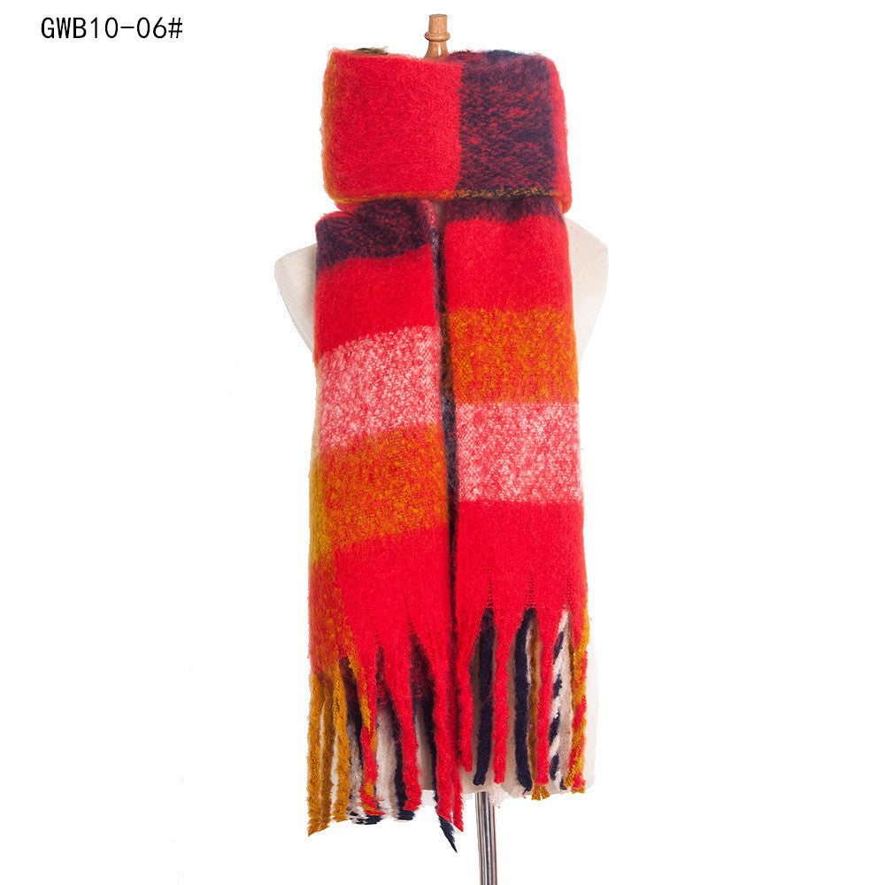Casual Warm Thick Winter Scarves-Scarves & Shawls-GWB10-06-190-200cm-Free Shipping Leatheretro