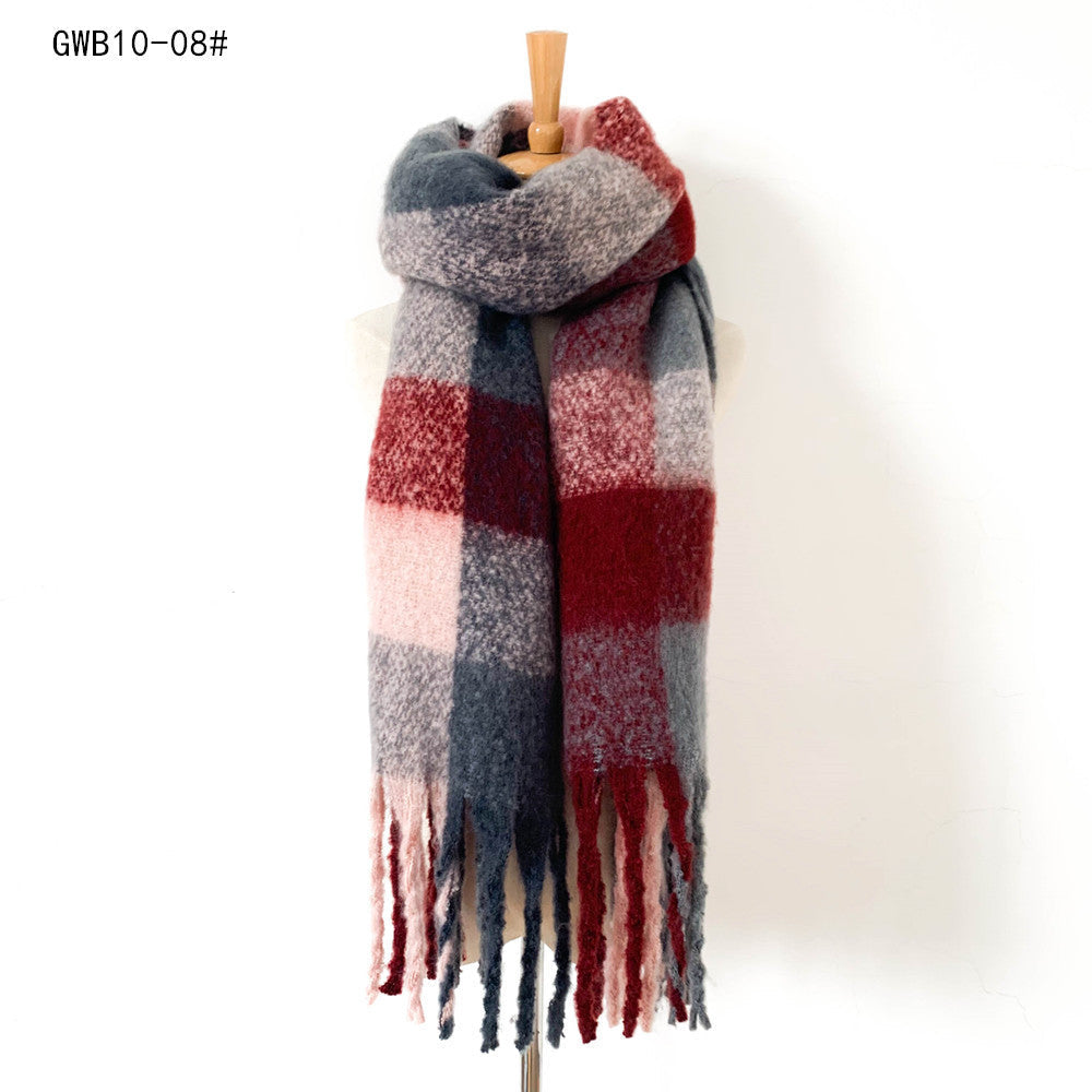 Casual Warm Thick Winter Scarves-Scarves & Shawls-GWB10-08-190-200cm-Free Shipping Leatheretro
