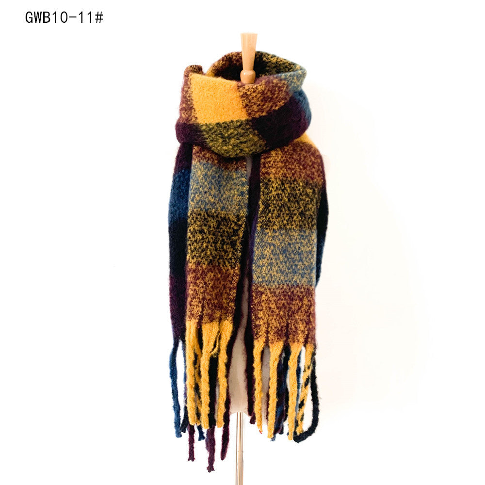 Casual Warm Thick Winter Scarves-Scarves & Shawls-GWB10-11-190-200cm-Free Shipping Leatheretro