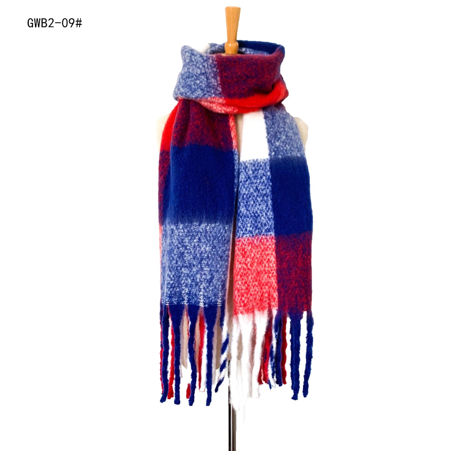 Casual Warm Thick Winter Scarves-Scarves & Shawls-GWB2-09-190-200cm-Free Shipping Leatheretro