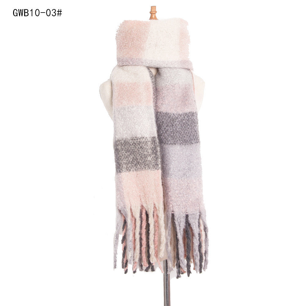 Casual Warm Thick Winter Scarves-Scarves & Shawls-GWB10-03-190-200cm-Free Shipping Leatheretro
