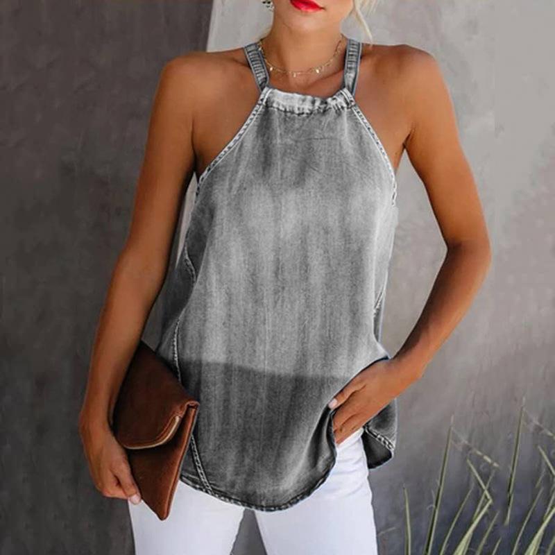 Summer Sexy Round Neck Crop Tops-Crop Tops-8-S-Free Shipping Leatheretro