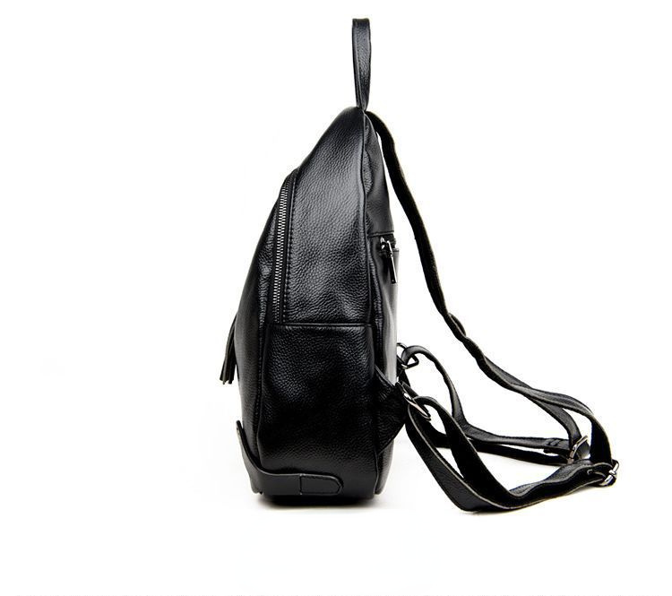 Fashion Leather Traveling Backpack for Women-Wine Red-Free Shipping Leatheretro