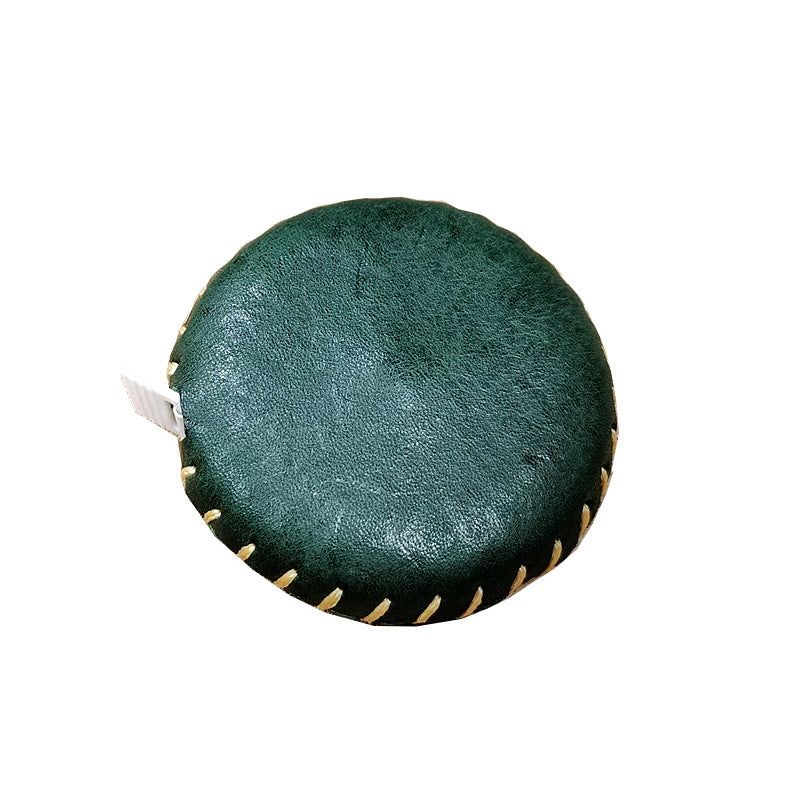 Portable Vegetable Tanned 1.5m Leather Tape Measures1018-Tape Measures-Red-1.5m-Free Shipping Leatheretro