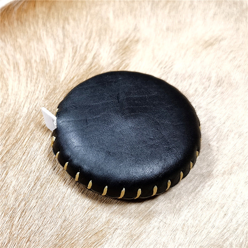 Portable Vegetable Tanned 1.5m Leather Tape Measures1018-Tape Measures-Red-1.5m-Free Shipping Leatheretro