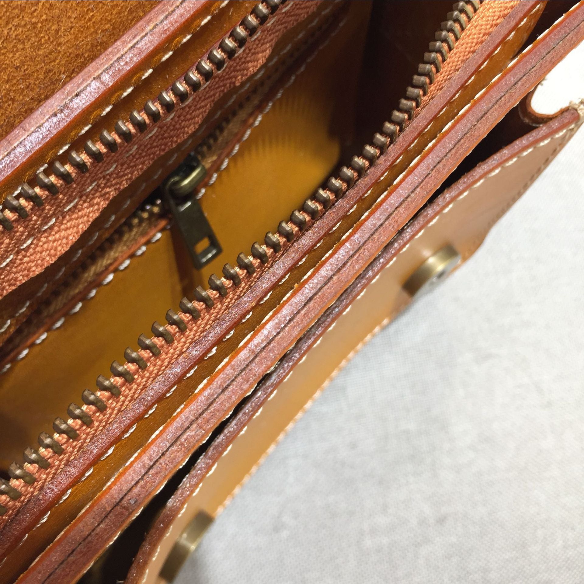 Handmade Leather Cambridge Shoulder Bag for Women-Handbags-Yellow-Free Shipping Leatheretro