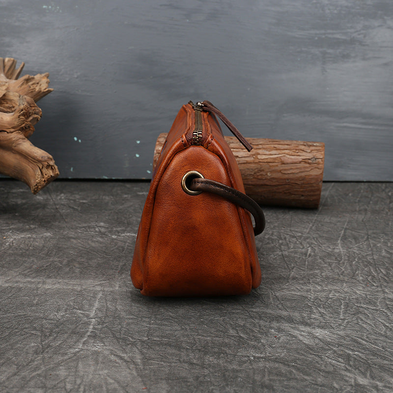 Vintage Handmade Women Leather Samll Bag 9059-Leather Bags for Women-Black-Free Shipping Leatheretro