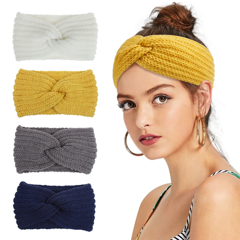 Women Sporting Knitting Headbands (Buy one Get One)-Headbands-Black-Free Shipping Leatheretro