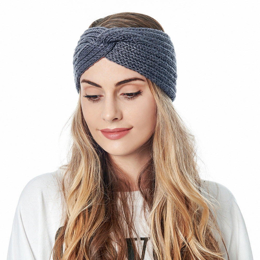 Women Sporting Knitting Headbands (Buy one Get One)-Headbands-Black-Free Shipping Leatheretro