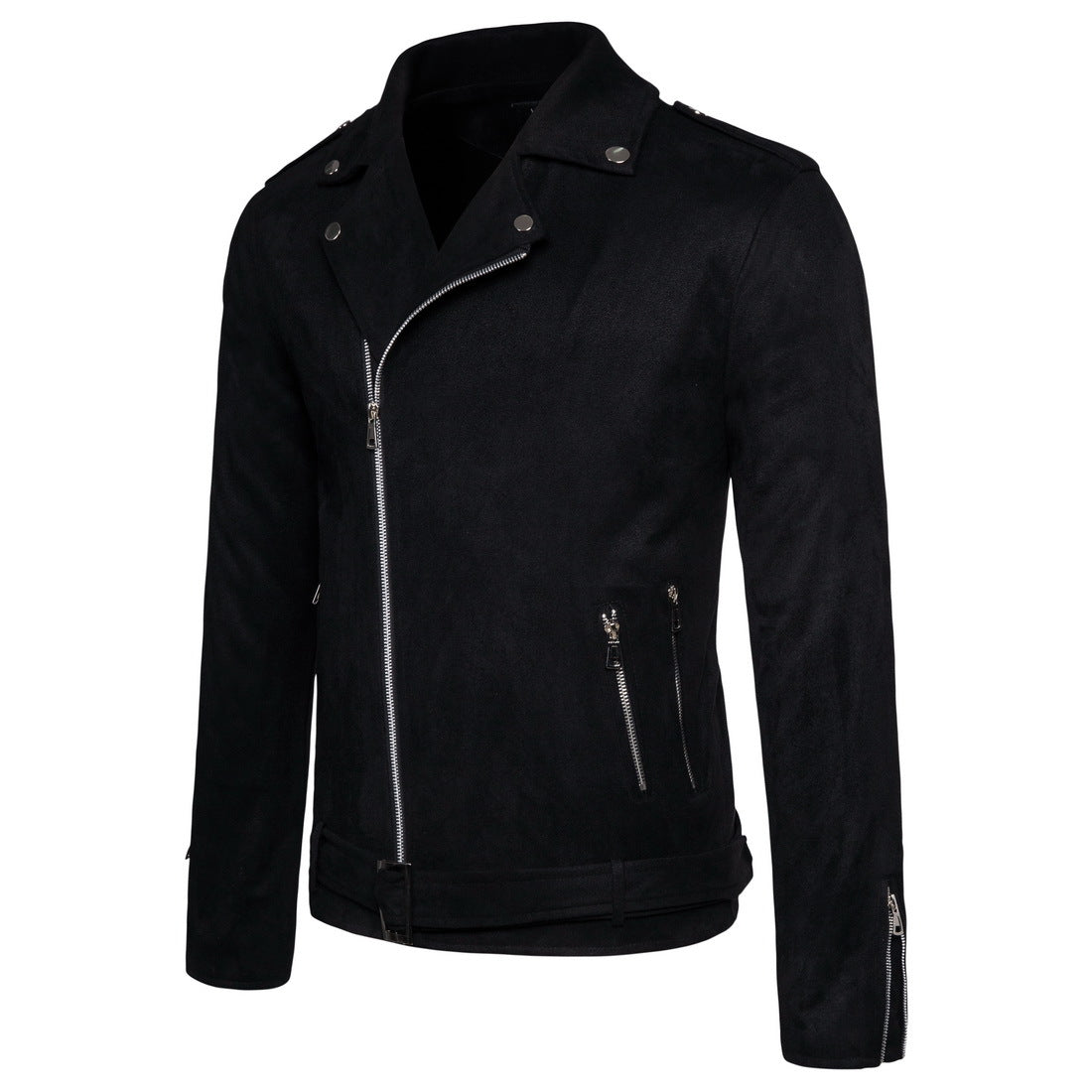 Fashion Plus Sizes Jackets & Coats for Men-Coats & Jackets-Black-M-Free Shipping Leatheretro