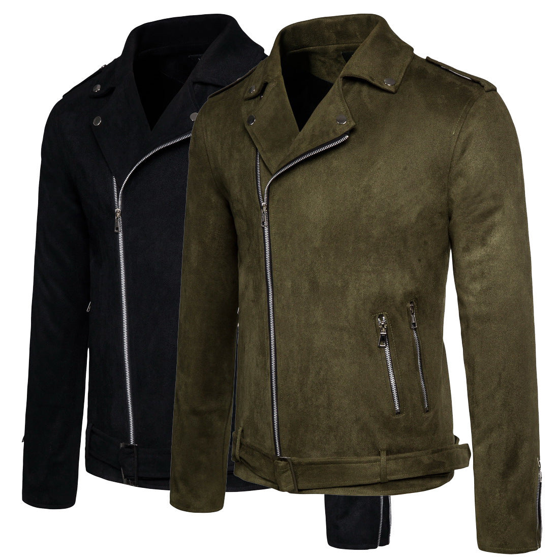 Fashion Plus Sizes Jackets & Coats for Men-Coats & Jackets-Black-M-Free Shipping Leatheretro