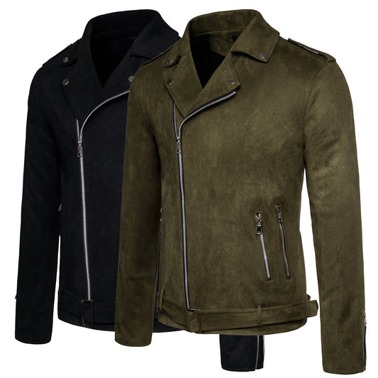 Fashion Plus Sizes Jackets & Coats for Men-Coats & Jackets-Black-M-Free Shipping Leatheretro
