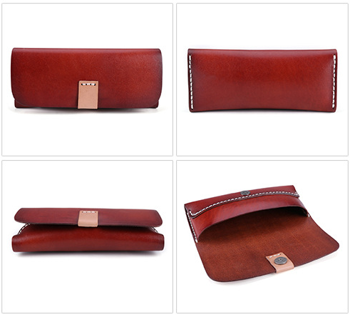 Vintage Leather Personality Glass Cases J064-Leather Cases-Black-Free Shipping Leatheretro