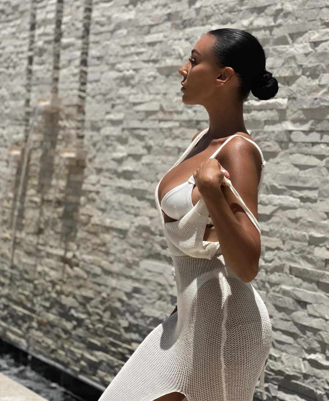 Sexy Summer Backless See Through Beach Dresses-Dresses-Ivory-S-Free Shipping Leatheretro