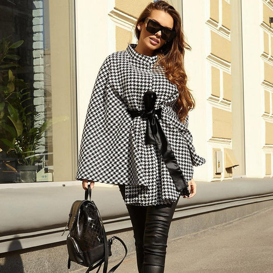 Women Winter Woolen Cape Tops-Women Overcoat-The same as picture-One Size-Free Shipping Leatheretro