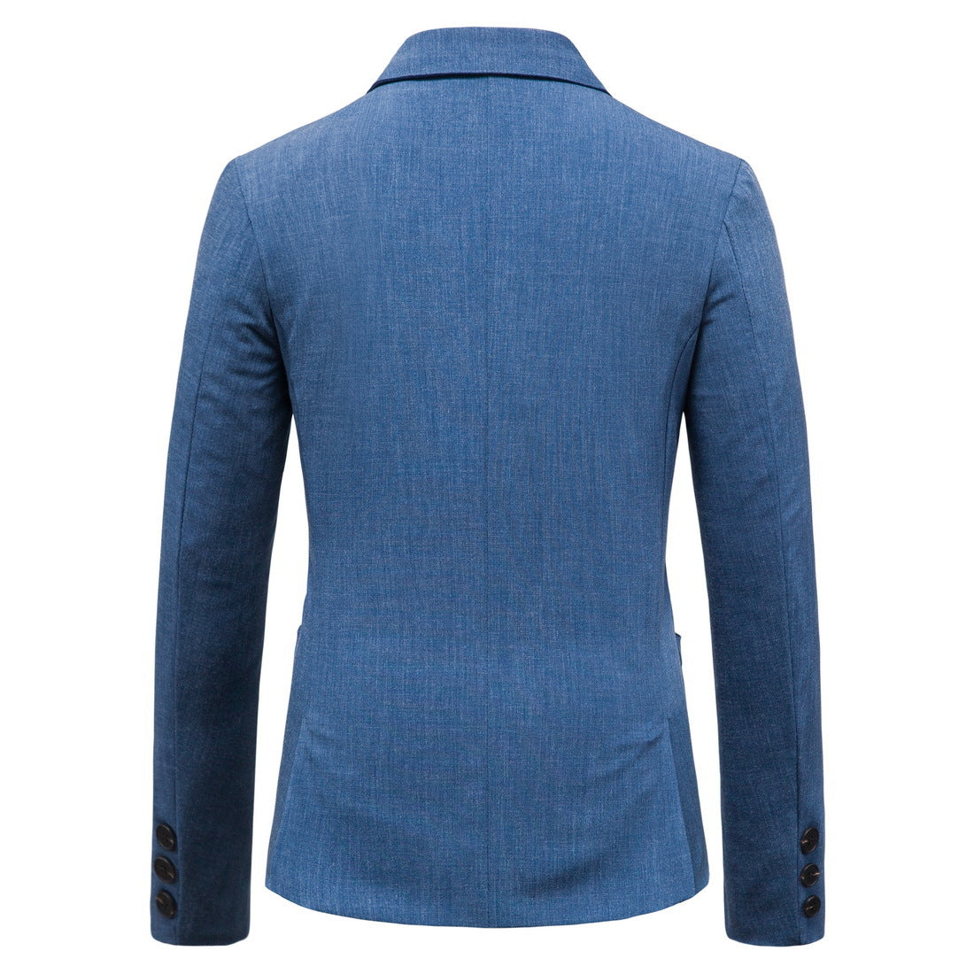 Fashion Plus Sizes Blazers for Men-Shirts & Tops-Blue-M-Free Shipping Leatheretro