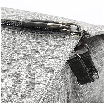 Large Storage Gym Traveling Weekend Bag 5850-Duffle Bag-Light Gray-Free Shipping Leatheretro