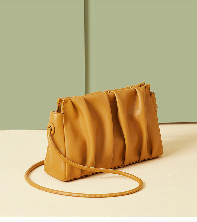 Cowhide Leather Women Shoulder Handbags 7948-Handbags-Black-Free Shipping Leatheretro