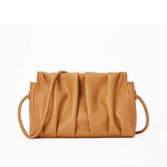 Cowhide Leather Women Shoulder Handbags 7948-Handbags-Ginger-Free Shipping Leatheretro