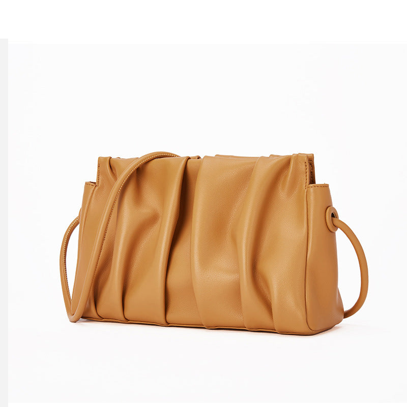 Cowhide Leather Women Shoulder Handbags 7948-Handbags-Black-Free Shipping Leatheretro