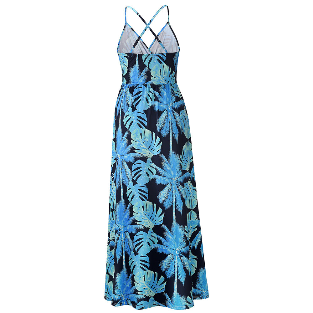 Summer Boho Long Maxi Dresses for Women-Dresses-Black-S-Free Shipping Leatheretro