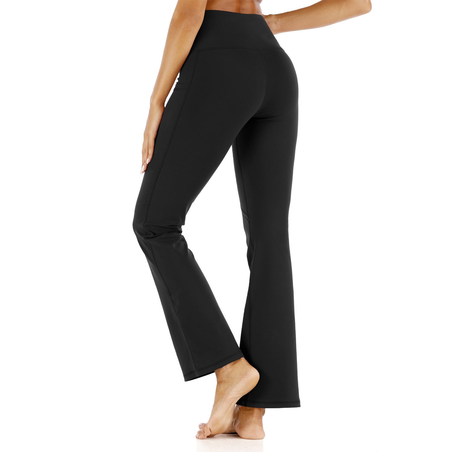 Women High Waist Casual Yoga Pants-Pants-Gray-S-Free Shipping Leatheretro