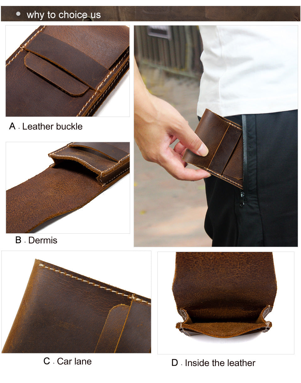 Vintage Leather Watch Storage Cases A1011-Leather Cases-Coffee-Free Shipping Leatheretro