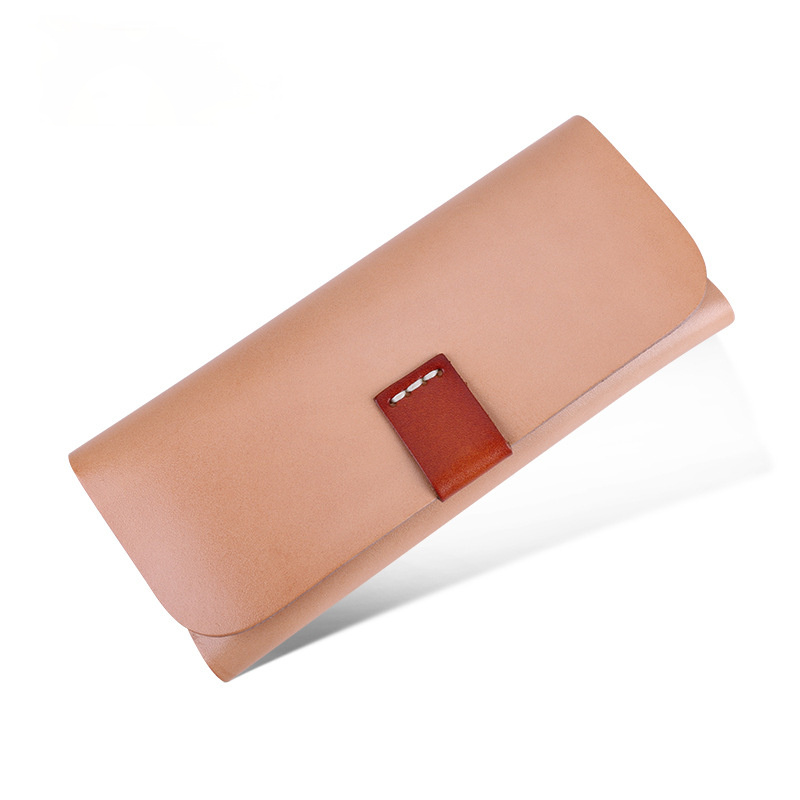 Vintage Leather Personality Glass Cases J064-Leather Cases-Apricot-Free Shipping Leatheretro