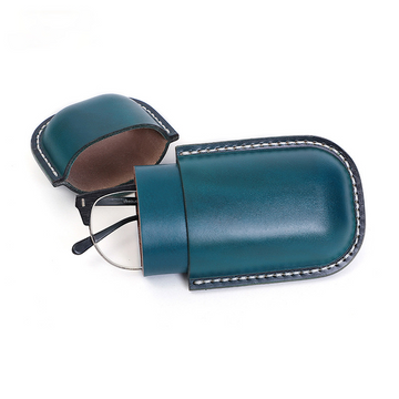 Vintage Handmade Leather Glass Cases J103-Leather Cases-Red Brwon-Free Shipping Leatheretro