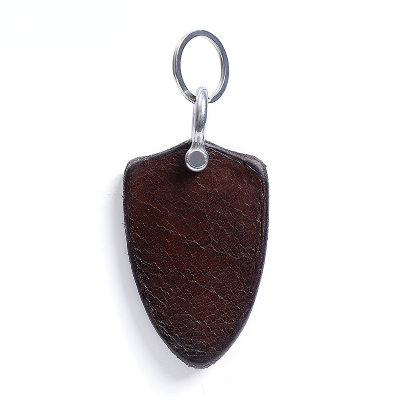 Creative Vintage Leather Handmade Keychains K121-Leather Key Chains-Necktie-Free Shipping Leatheretro