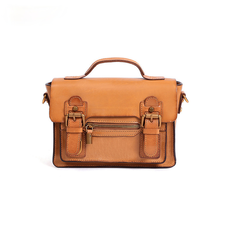 Vintage Women Leather Multi Functional Tote Bags W6514-Leather Women Bags-Black-Free Shipping Leatheretro